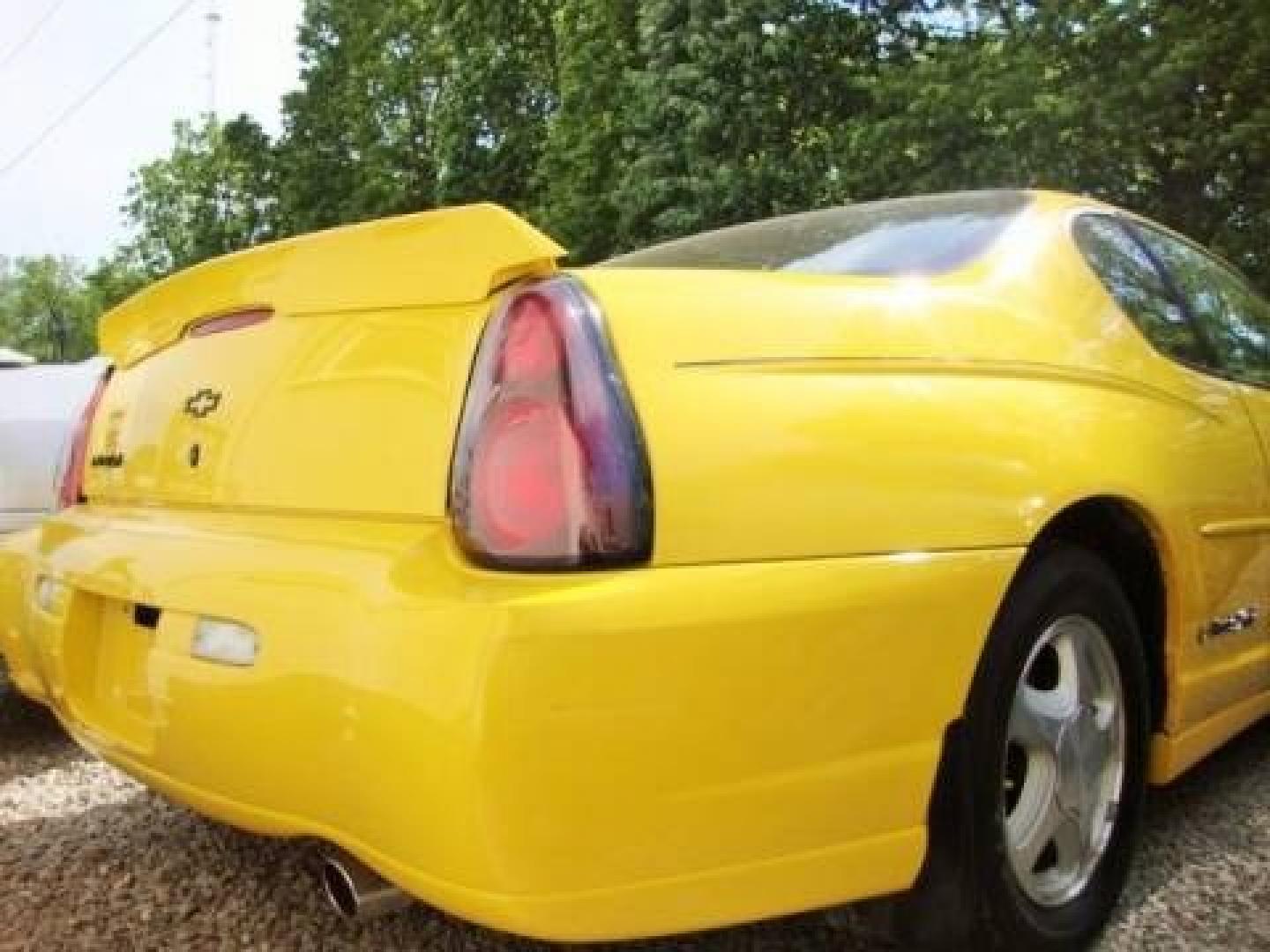 2002 Yellow /BLACK Chevrolet Monte Carlo LS (2G1WW15E229) with an 3.4L V6 OHV 12V engine, 4-Speed Automatic Overdrive transmission, located at 2710A Westlane Rd., Indianapolis, IN, 46268, (317) 291-2000, 39.885670, -86.208160 - Photo#1